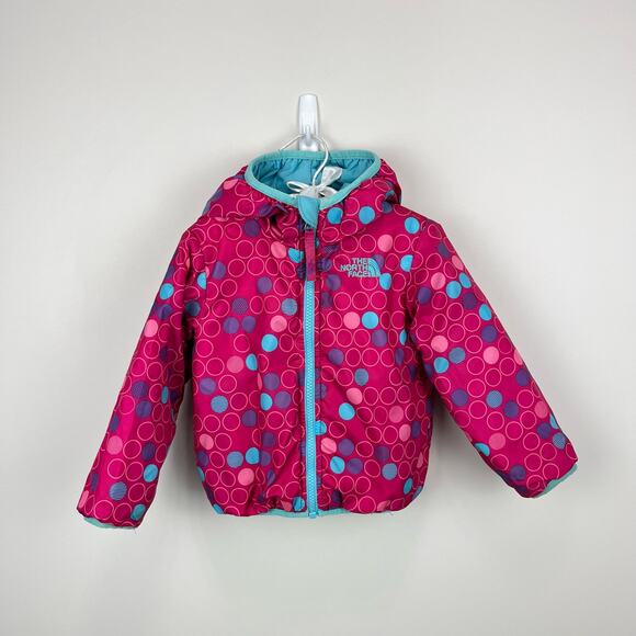 The North Face Girls Reversible Perrito Jacket 2T - Picture 1 of 15